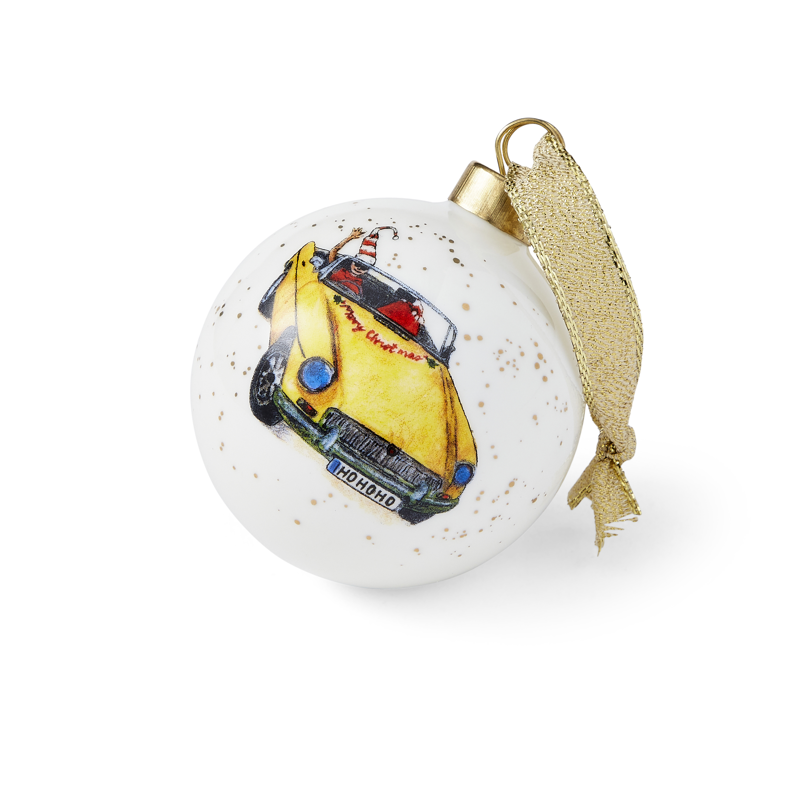 Kit Kemp Doodles Christmas Cruising Bauble image number null